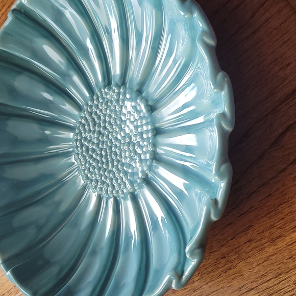 Vintage Royal Haeger "Sunflower" 470 Serving Bowl - Picture 5 of 11